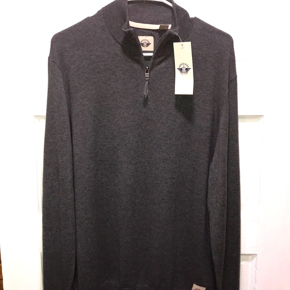 Dockers Other - NWT Dockers Sweater 1/2 zip SIZE L